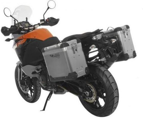 Side Case ZEGA Pro KTM 1050 Adventure/ 1090 Adventure/ 1290 Super Adventure/1190 Adventure/ 1190 Adventure R Alu Natural