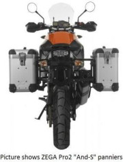 Side Case ZEGA Pro KTM 1050 Adventure/ 1090 Adventure/ 1290 Super Adventure/1190 Adventure/ 1190 Adventure R - Silver
