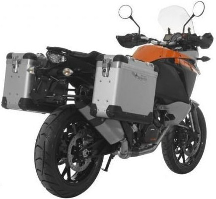 Side Case ZEGA Pro KTM 1050 Adventure/ 1090 Adventure/ 1290 Super Adventure/1190 Adventure/ 1190 Adventure R - Silver