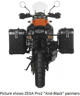 Side Case ZEGA Pro KTM 1050 Adventure/ 1090 Adventure/ 1290 Super Adventure/1190 Adventure/ 1190 Adventure R Black