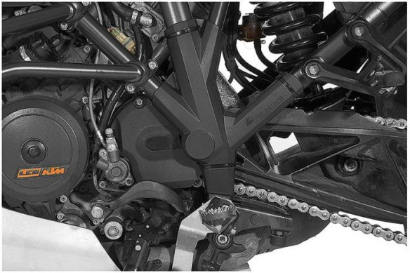 Protectie Cadru Stanga/Dreapta KTM 1050 ADV/ 1090 ADV + R / 1190 ADV + R/ 1290 Super ADV + R Black