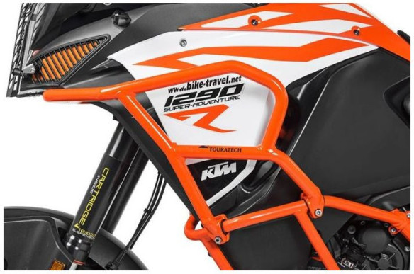 Extensii Crashbar KTM 1290 Super Adventure S/R Orange