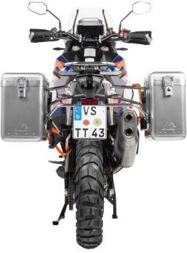 Sistem Bagaje ZEGA Mundo Aluminium KTM 1290 Super Adventure S/R 2021- Silver