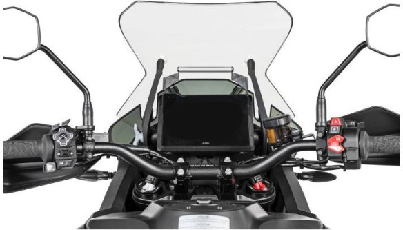 Adaptor Montare GPS KTM1290 Super Adventure S/R 2021- Silver