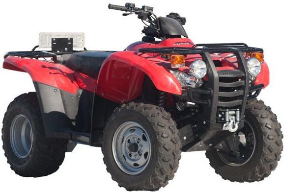 Scut Integral Plastic Honda TRX 420 FE/FM (-2013)