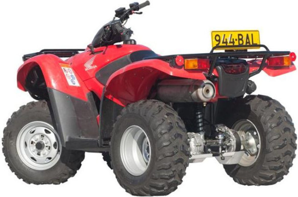 Scut Integral Plastic Honda TRX 420 FE/FM (-2013)