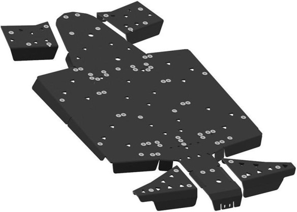 Scut Integral Plastic Polaris RZR 900 S / RZR 1000 S