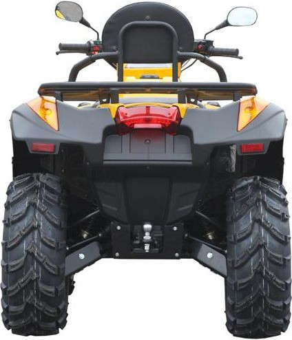 Scut Integral Plastic CFMOTO X5 / X6 (1-up)