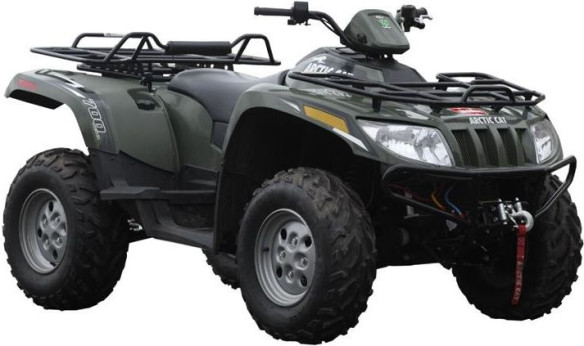 Scut Integral Plastic Arctic Cat TRV 500 / 550 / 700