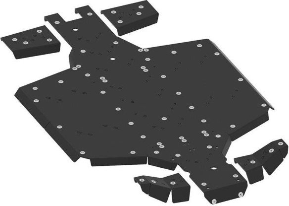 Scut Integral Plastic CFMOTO UFORCE 1000
