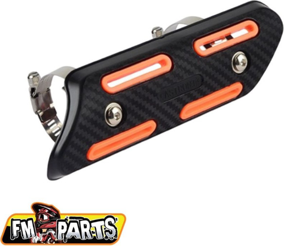 Exhaust Protection 4 Stroke Universal Black/Orange