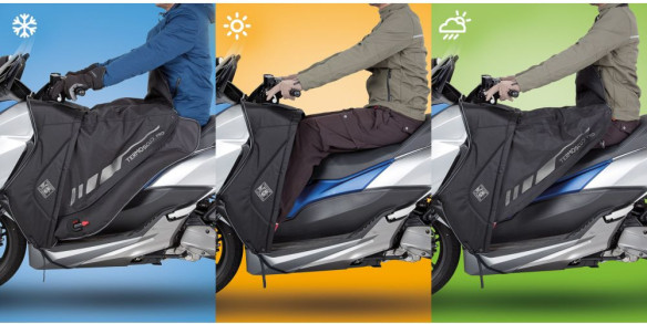 Termoscud Vespa PRO Leg Cover Black R154PROX