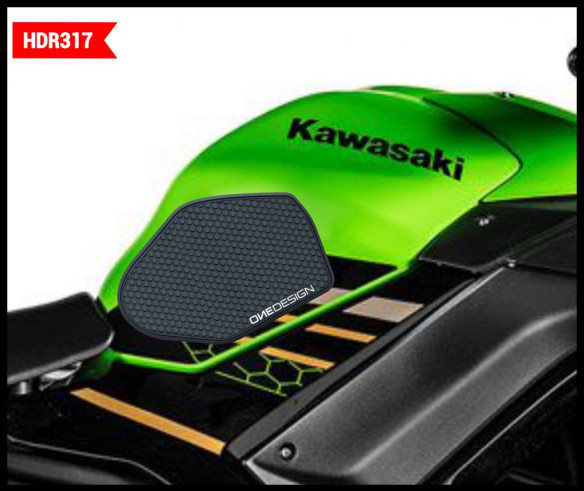 Tank Grip Kawasaki Ninja 650 Black HDR317