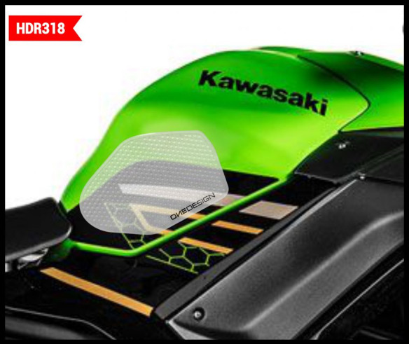 Tank Grip Kawasaki Ninja 650 Clear HDR318