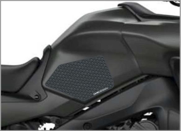 Tank Grip Yamaha Tracer9 '21 Black HDR335