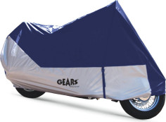 Husa Moto Waterproof Blue/White L 100278-3-L