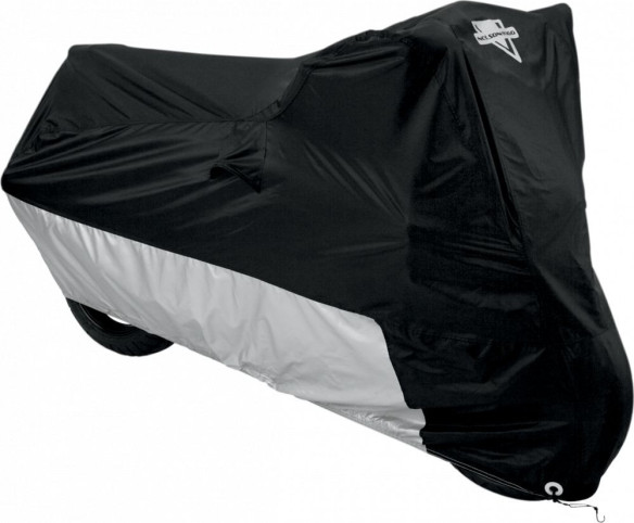 Husa Moto Dlx M/c Bk/slvr-xlg Mc-904-04-xl