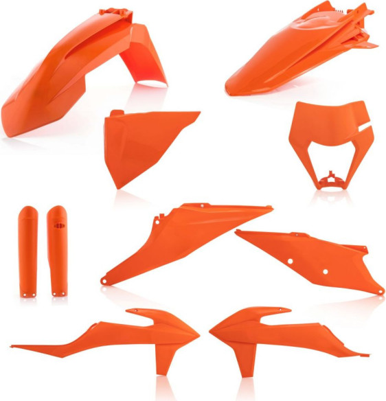 Kit Complet Plastice KTM EXC/EXC-F Orange16 20-23