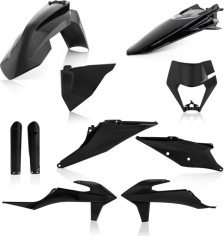 Kit Complet Plastice KTM EXC/EXC-F Black 20-23
