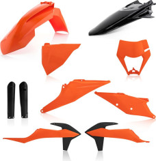Kit Complet Plastice KTM EXC/EXC-F Orange/Black Standard 20-23