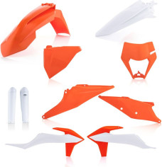 Kit Complet Plastice KTM EXC/EXC-F Replica 23 Orange/White 20-23