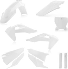Kit Complet Plastice Husqvarna FC/FX/TC/TX White 2019-2023