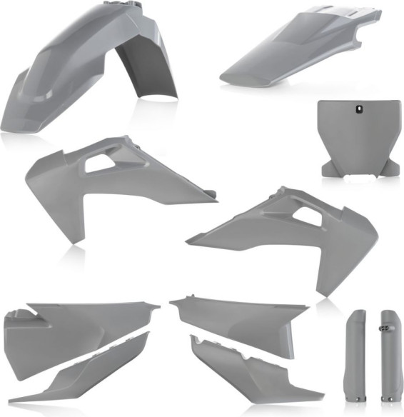 Kit Complet Plastice Husqvarna FC/FX/TC/TX Grey 2019-2023