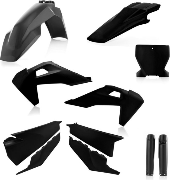 Kit Complet Plastice Husqvarna FC/FX/TC/TX Black 2019-2023