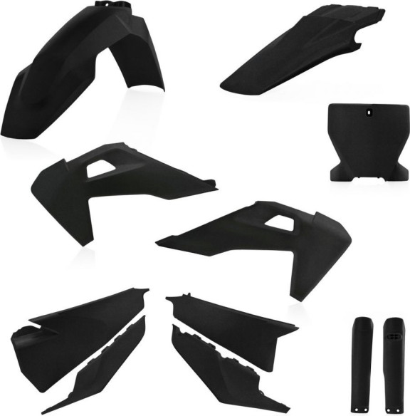 Kit Complet Plastice Husqvarna FC/FX/TC/TX Metallic Black 2019-2023