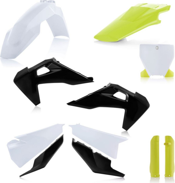 Kit Complet Plastice Husqvarna FC/FX/TC/TX White/Black/Yellow 2019-2023
