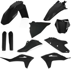Kit Complet Plastice Gas-Gas EXC/MC Metallic Black 2021-2023
