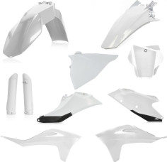 Kit Complet Plastice Gas-Gas EXC/MC White/Black 2021-2023
