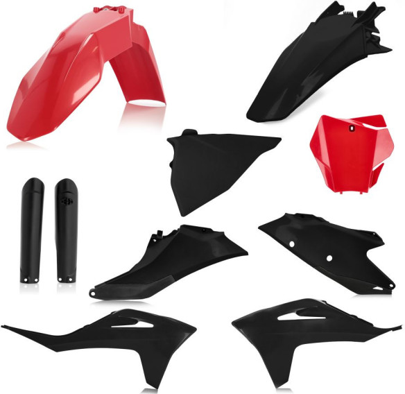 Kit Complet Plastice Gas-Gas EXC/MC Red/Black 2021-2023