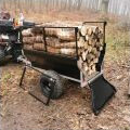 Remorca ATV Trailer Wood 550 Black 800-S1W-BL