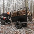 Remorca ATV Trailer Wood 550 Black 800-S1W-BL
