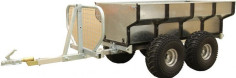 Remorca ATV Timber Trailer With Cargo Box 79.10000
