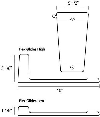 Protectie Flex Glides Low