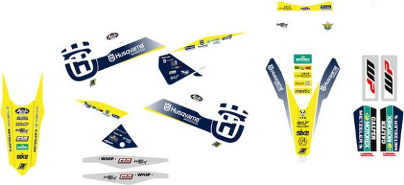 Kit Grafice Trophy Husqvarna FC/FE/TE/TC