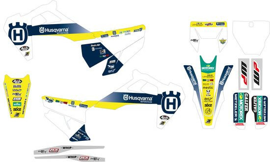 Kit Grafice Trophy Husqvarna FC/TC