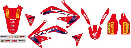 Kit Grafice Replica Team Honda Hrc Honda CRF R