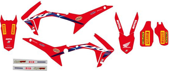 Kit Grafice Replica Team Honda Hrc Honda CRF R