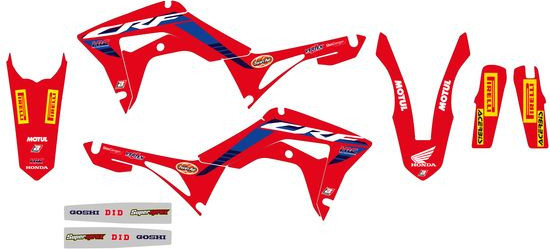 Kit Grafice Replica Team Honda Hrc Honda CRF R