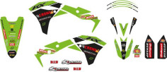Kit Grafice Replica Team Kawasaki KX