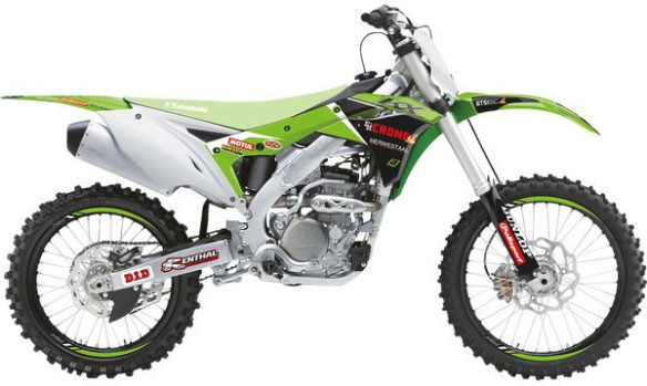 Kit Grafice Replica Team Kawasaki KX