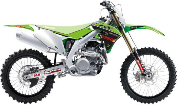 Kit Grafice Replica Team Kawasaki KX