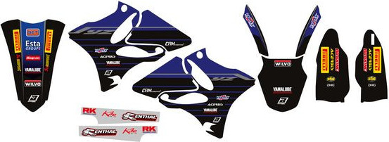 Kit Grafice Replica Factory Team Yamaha Yamaha YZ 125/YZ 250