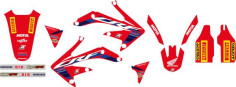 Kit Grafice Replica Team Honda Hrc Husa Sa Inclusa Honda CRF 450 R/CRF 450 X
