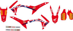 Kit Grafice Replica Team Honda Hrc Husa Sa Inclusa Honda CRF F/CRF R/CRF X