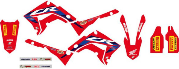 Kit Grafice Replica Team Honda Hrc Husa Sa Inclusa Honda CR 125 R /CR 250 R