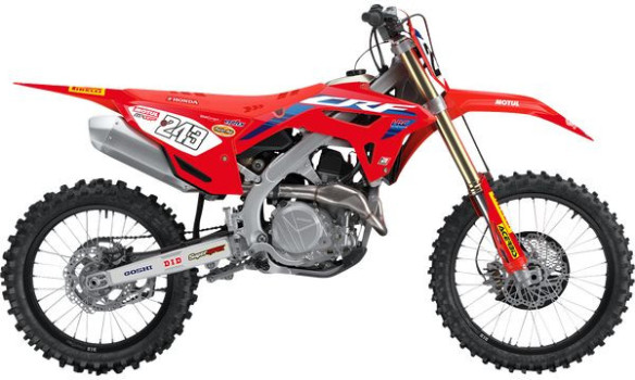 Kit Grafice Replica Team Honda Hrc Husa Sa Inclusa Honda CRF F/CRF R/CRF X